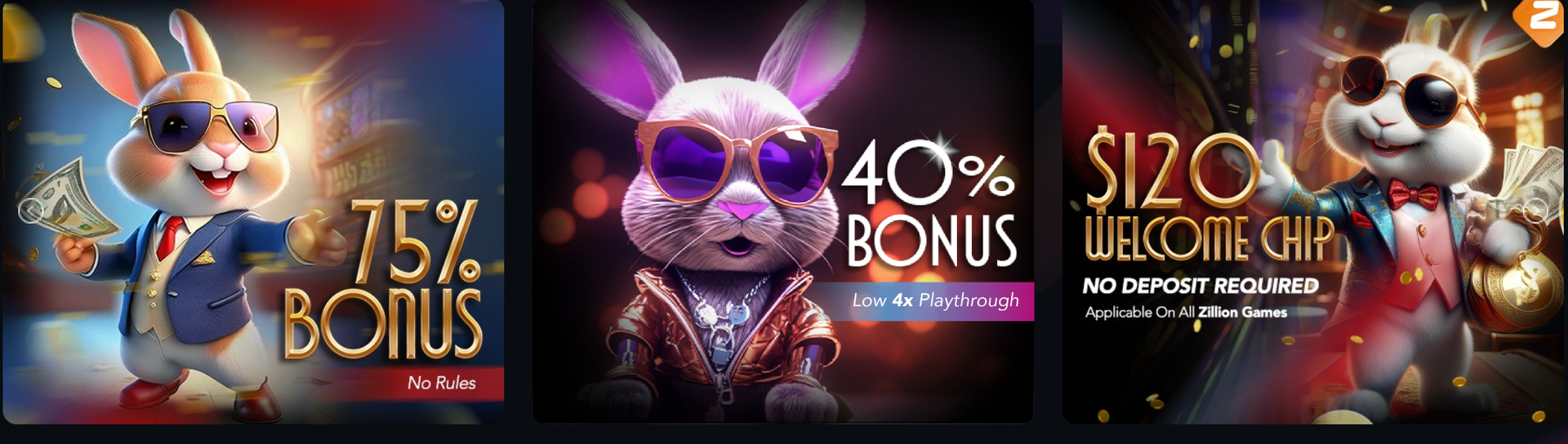 Slotbunny Casino Gaming Banner